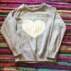 Heart sweater
